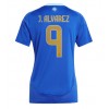 Argentina Julian Alvarez #9 Bortedrakt Kvinner Copa America 2024 Kortermet